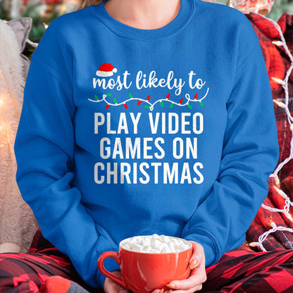 Most Likely To Christmas Matching Family Pajamas Funny T-Shirt - Christmas Unisex T-Shirt/Hoodie/Sweatshirt - NINA00