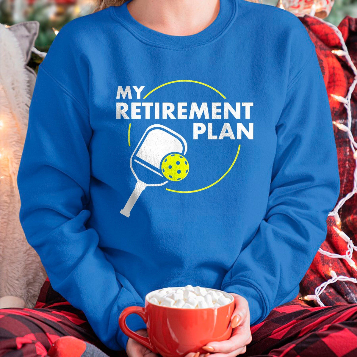 Funny Pickleball Shirt, Pickleball Lover Unisex T-Shirt/Hoodie/Sweatshirt HLT00 - My Retirement Plan Funny Pickleball Slogan T-Shirt, Women, Red, X-Large