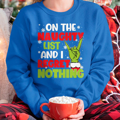 Funny Naughty List Christmas Xmas Santa Mens Womens Kids T-Shirt - Christmas Unisex T-Shirt/Hoodie/Sweatshirt - NINA00