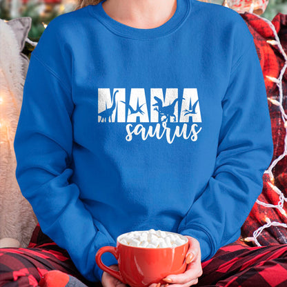Gift for Mom Shirt, Funny Mom Unisex T-Shirt/Hoodie/Sweatshirt HLT00 - MamaSaurus T rex Dinosaur Funny Mama Saurus Mother_s Day T-Shirt