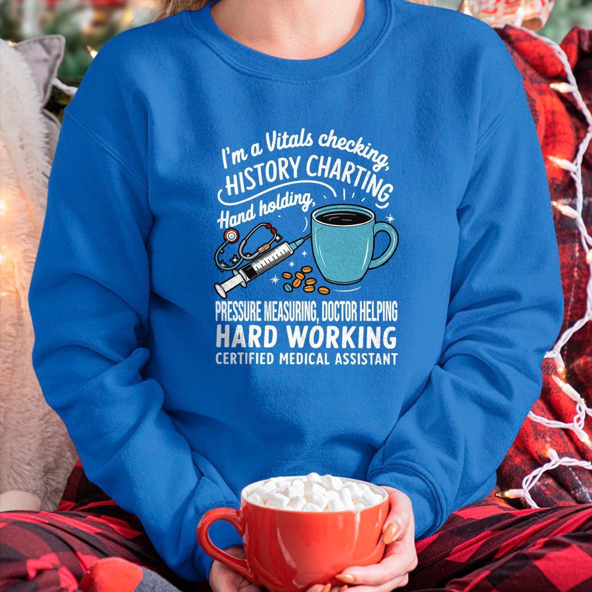 Best Doctor Shirt, Funny Doctor UnisexT-Shirt/Hoodie/Sweatshirt HLT00 - Vitals CMA Doctor Nursing Certified Medical Assistant T-Shirt