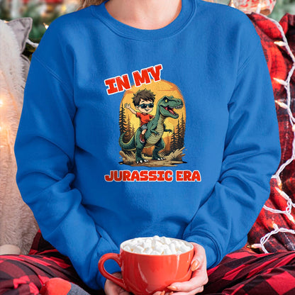 Best Dinosaur Lover Shirt, Funny Dinosaur UnisexT-Shirt/Hoodie/Sweatshirt HLT00 - Kids In My Jurassic Era Boys Dinosaur Kids Birthday T-Rex T-Shirt