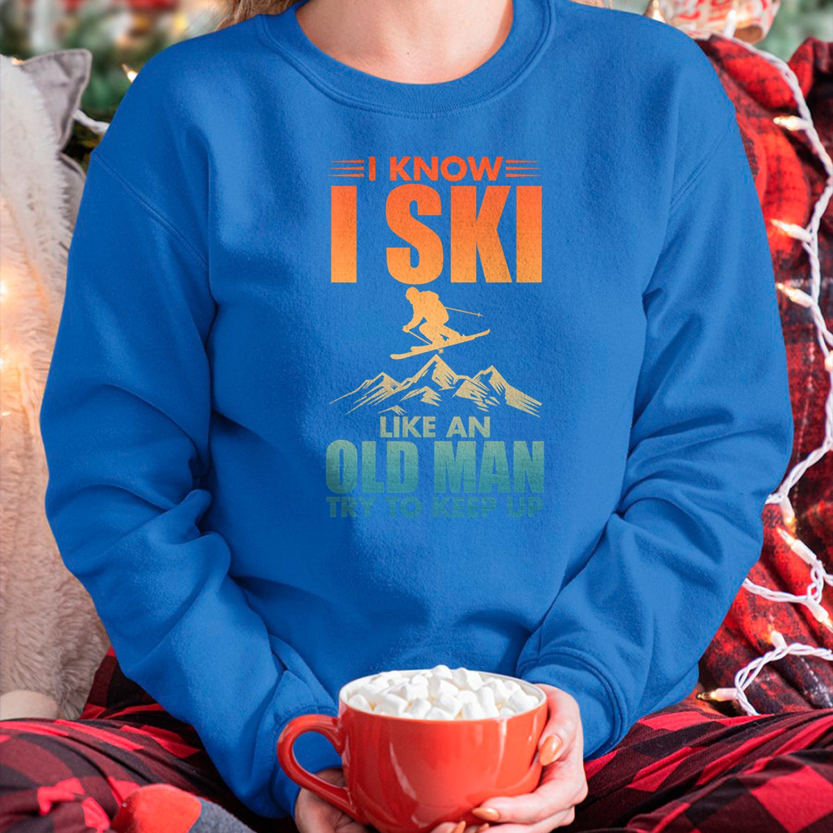 Best Grandpa Shirt, Proud Grandpa Unisex T-Shirt/Hoodie/Sweatshirt HLT00 -Best Ski Art For Grandpa Men Skiing Nordic Skier Skiing T-Shirt