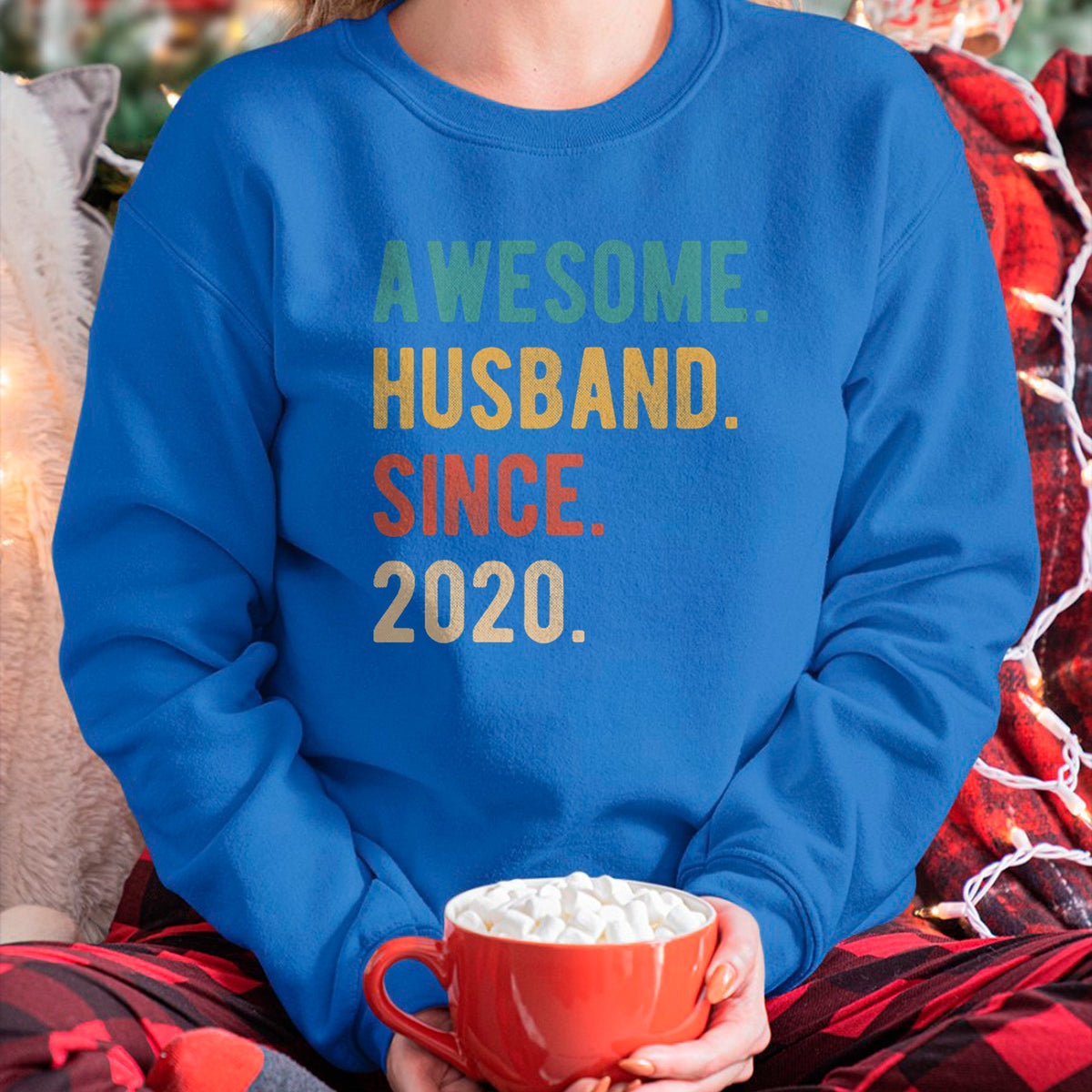 Best Wife Shirt, Wife and Husband Unisex T-Shirt/Hoodie/Sweatshirt HLT00 - 4th Year Wedding Anniversary Epic Awesome Husband Since 2020 T-Shirt