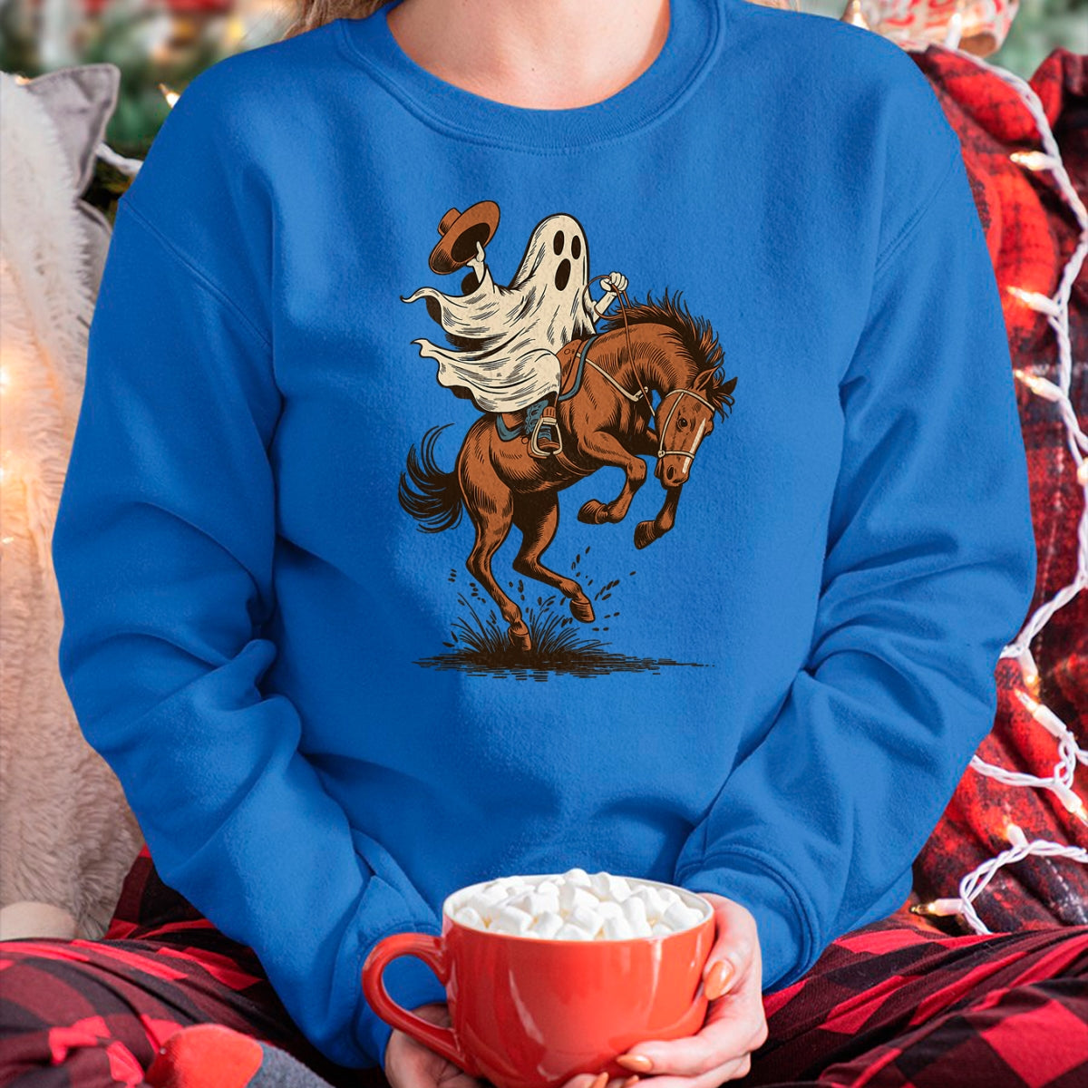 Best Horse Lover Shirt , Funny Horse UnisexT-Shirt/Hoodie/Sweatshirt HLT00 - Halloween Western Cowboy Ghost Rodeo Horse Country T-Shirt