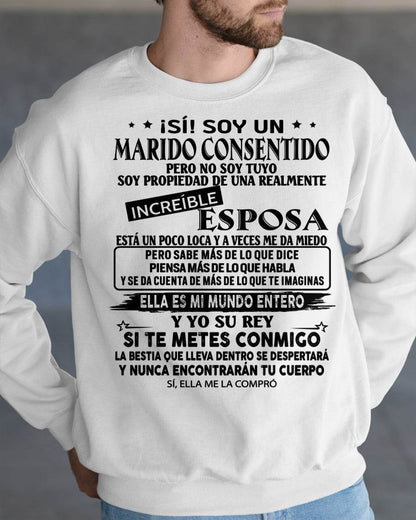 iSÍ! SOY UN MARIDO CONSENTIDO  - Regalo especial para tu novio o esposo - NINA00