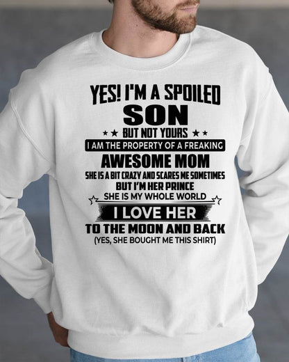 I'M HER PRINCE I LOVE HER TO THE MOON AND BACK - FROM MOM - NINA00 (SKU2604-318-00)