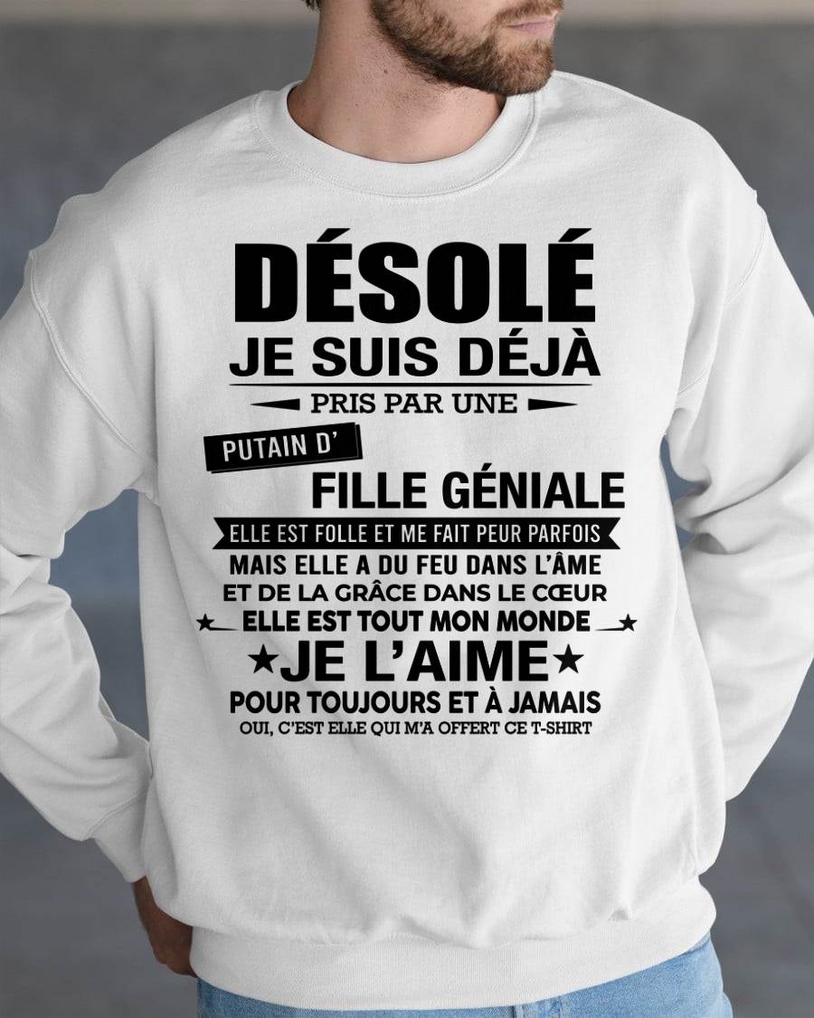 DÉSOLÉ, JE SUIS DÉJÀ PRIS PAR UNE FILLE VRAIMENT GÉNIALE – DE LA PART DE MA FEMME - FR00/NINA00 (SKU2606-42-00)