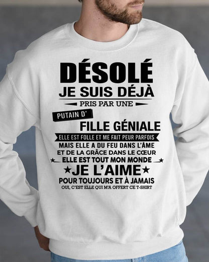 DÉSOLÉ, JE SUIS DÉJÀ PRIS PAR UNE FILLE VRAIMENT GÉNIALE – DE LA PART DE MA FEMME - FR00/NINA00 (SKU2606-42-00)