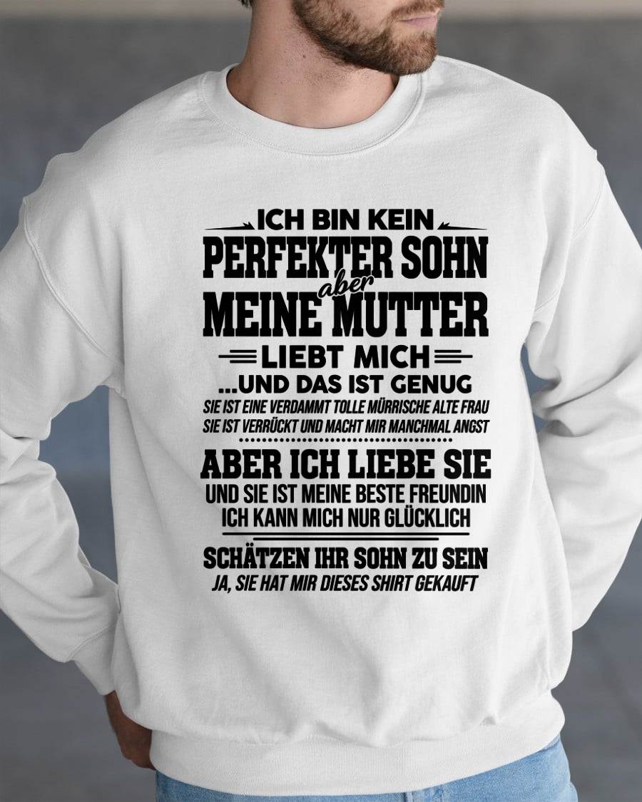 ICH BIN KEIN PERFEKTER SOHN - Das perfekte Geschenk für deinen Sohn - (SKU2610-98)