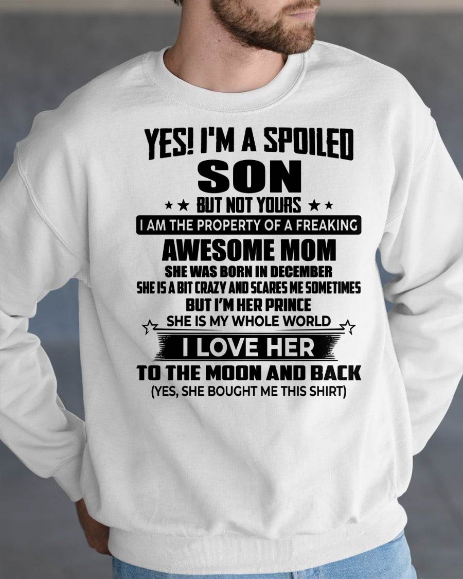 DECEMBER - I'M HER PRINCE I LOVE HER TO THE MOON AND BACK - FROM MOM - NINA12 (SKU2604-318-12)