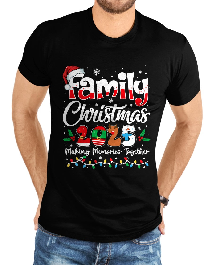 Family Christmas 2025 Matching Outfit Xmas Squad Santa T-Shirt - Christmas Unisex T-Shirt/Hoodie/Sweatshirt - NINA00