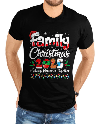 Family Christmas 2025 Matching Outfit Xmas Squad Santa T-Shirt - Christmas Unisex T-Shirt/Hoodie/Sweatshirt - NINA00