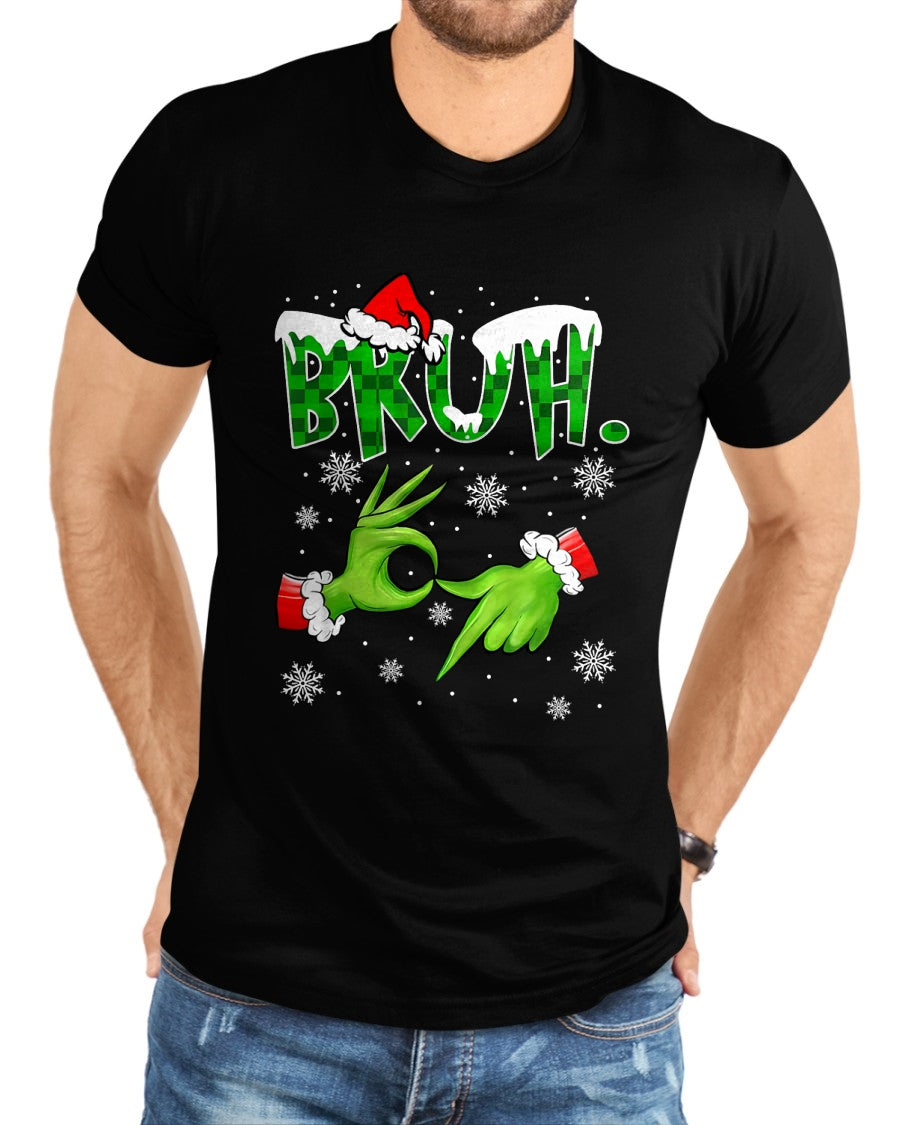 Bruh 67 Six Seven 6 7 Meme Christmas Funny Gen Alpha Slang T-Shirt  - Christmas Unisex T-Shirt/Hoodie/Sweatshirt - NINA00