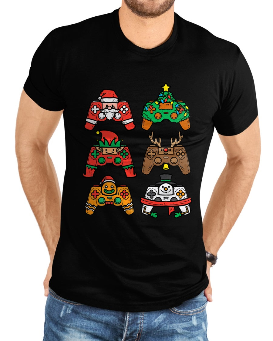 Christmas Gamer Controller Xmas Gaming T-Shirt - Christmas Unisex T-Shirt/Hoodie/Sweatshirt - NINA00