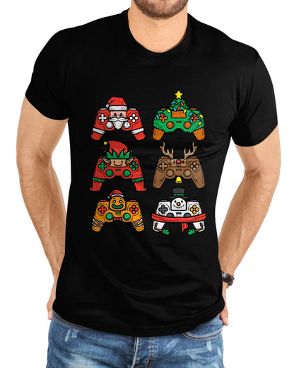 Christmas Gamer Controller Xmas Gaming T-Shirt - Christmas Unisex T-Shirt/Hoodie/Sweatshirt - NINA00