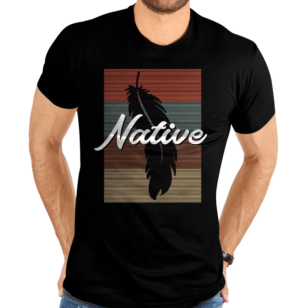 Native American T-Shirts, Vintage Native American Unisex T-Shirt/Hoodie/Sweatshirt HLT00 - Native - Native American Pride T-Shirt T-Shirt