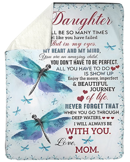 BLANKET FOR DAUGHTER FROM MOM – COMFORT & WARMTH GIFT