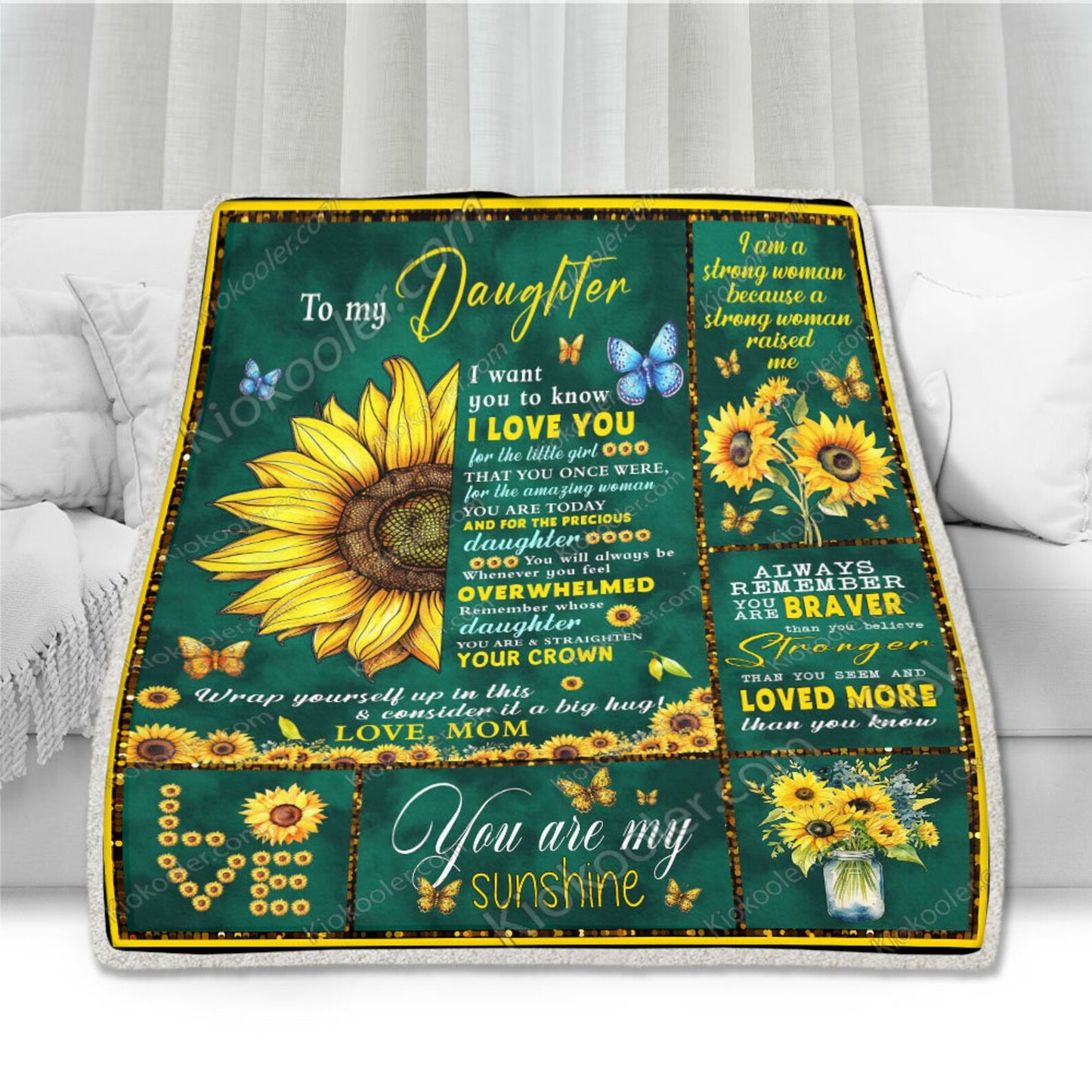 BLANKET FOR DAUGHTER FROM MOM – COMFORT & WARMTH GIFT