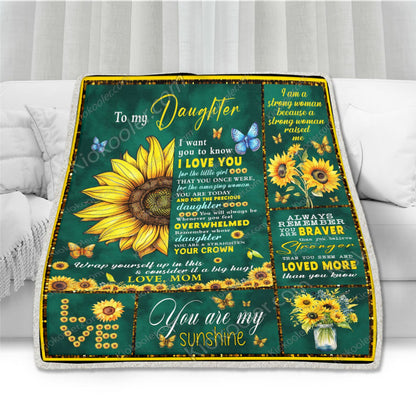 BLANKET FOR DAUGHTER FROM MOM – COMFORT & WARMTH GIFT