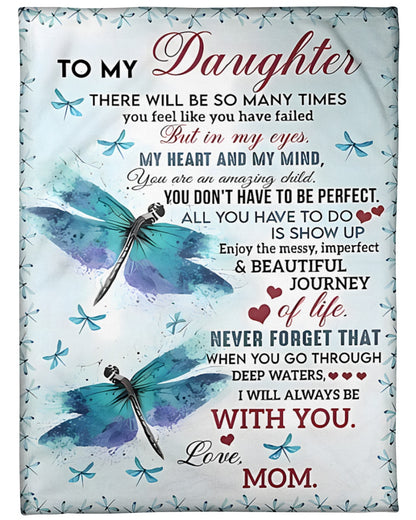 BLANKET FOR DAUGHTER FROM MOM – COMFORT & WARMTH GIFT