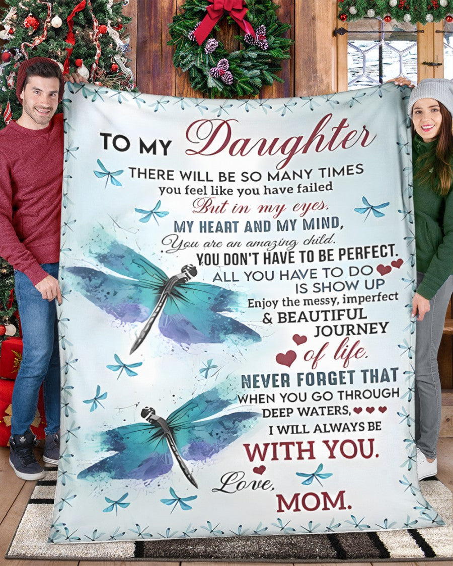 BLANKET FOR DAUGHTER FROM MOM – COMFORT & WARMTH GIFT