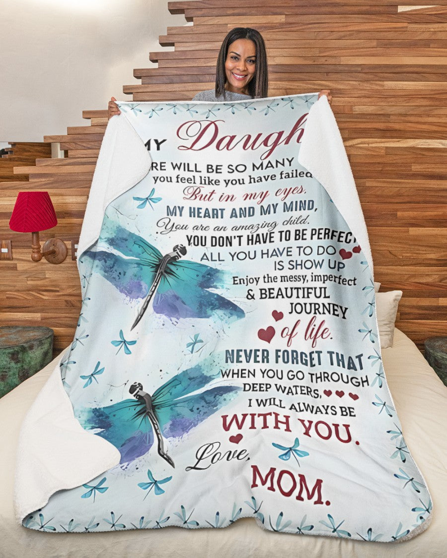 BLANKET FOR DAUGHTER FROM MOM – COMFORT & WARMTH GIFT