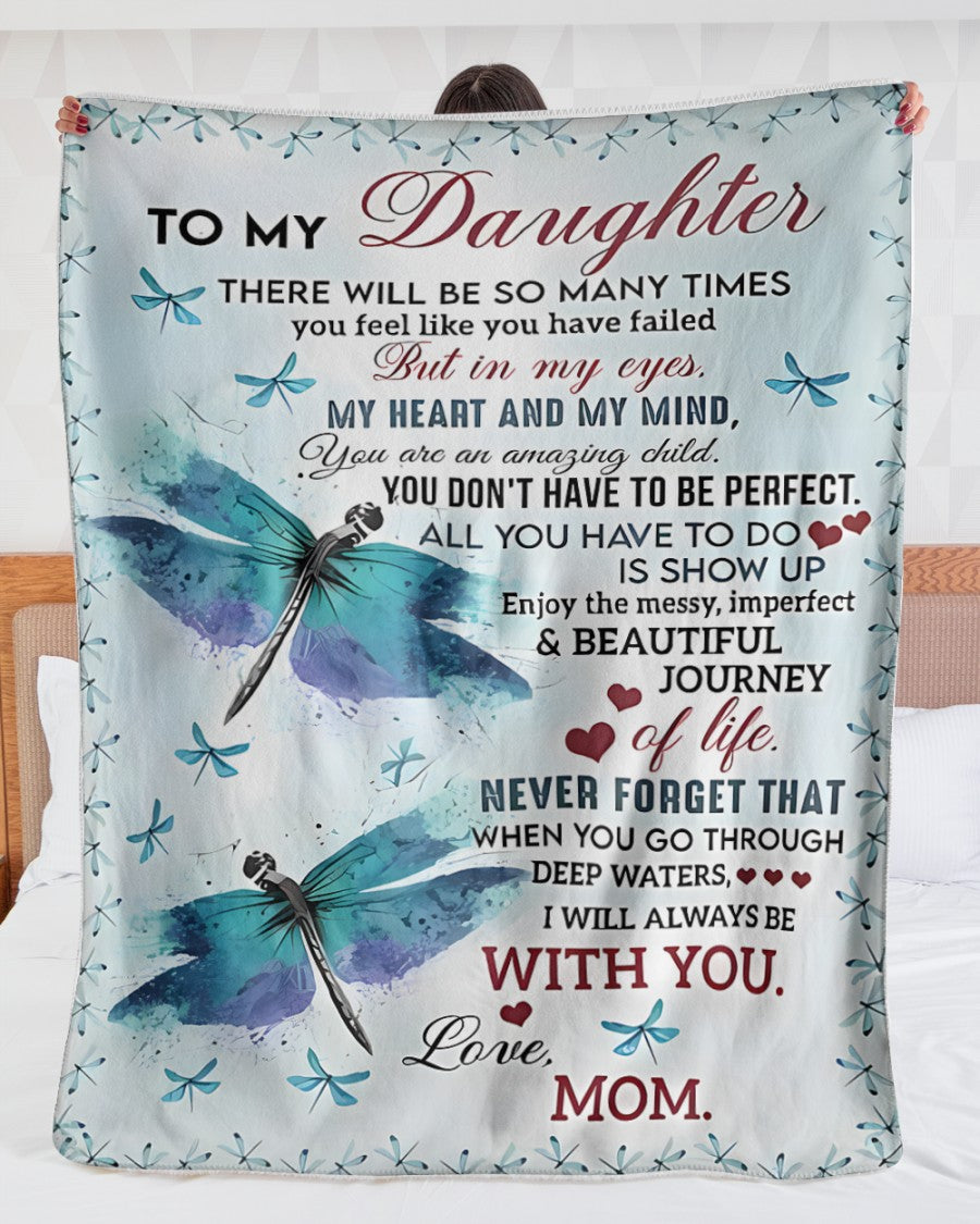 BLANKET FOR DAUGHTER FROM MOM – COMFORT & WARMTH GIFT