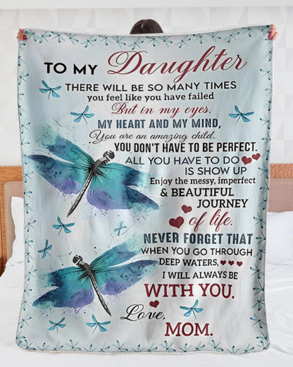BLANKET FOR DAUGHTER FROM MOM – COMFORT & WARMTH GIFT