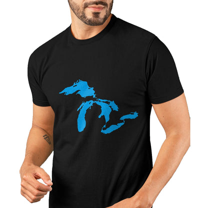 Native American T-Shirts, Vintage Native American Unisex T-Shirt/Hoodie/Sweatshirt HLT00 - Five Great Lakes American Midwest Native Fresh Water T-Shirt T-Shirt