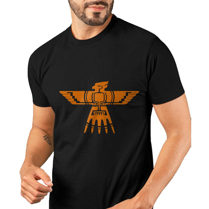 Native American T-Shirts, Vintage Native American Unisex T-Shirt/Hoodie/Sweatshirt HLT00 - Native American Thunderbird Funny Tribal Art Gift Men Women T-Shirt (1)