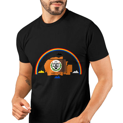 Native American T-Shirts, Vintage Native American Unisex T-Shirt/Hoodie/Sweatshirt HLT00 - NAVAJO NATION NATIVE AMERICAN INDIAN FLAG TRIBE RESERVATION T-Shirt (1)