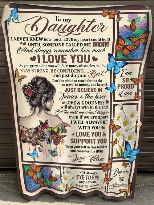 Special blanket for Daughter - From Mom blanket