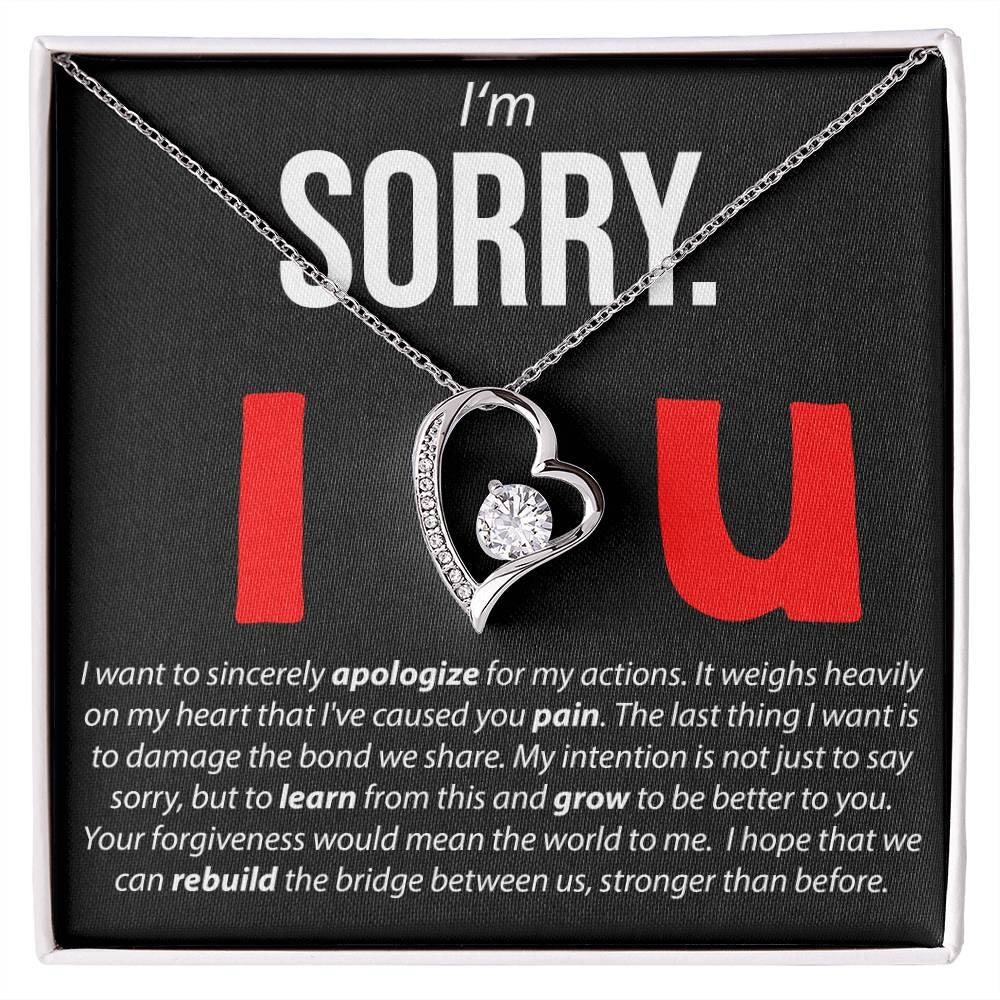 TO MY WIFE - GIFT FROM HUSBAND - Forever Love Necklace