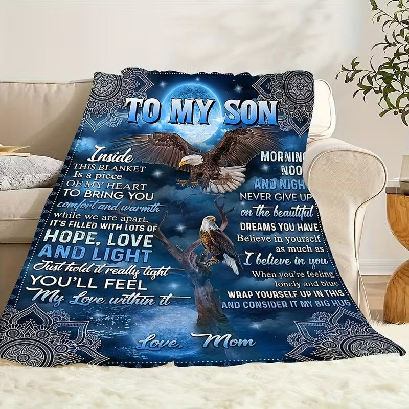 Special Gift For Your Son Blanket - From Mom (SKUB11-59)