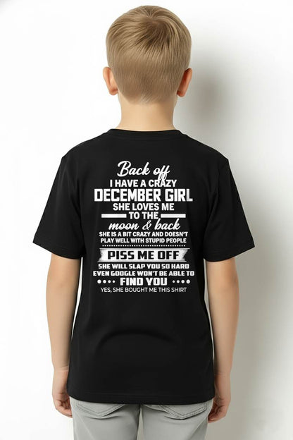 DECEMBER - PISS ME OFF SHE WILL SLAP YOU SO HARD EVEN GOOGLE WON'T BE ABLE TO FIND YOU - FROM WIFE - NINA12 (SKU2603-18-12)