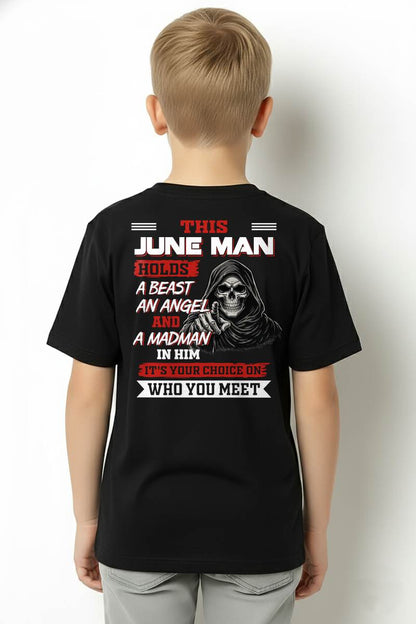 JUNE MAN - IT'S YOUR CHOICE ON WHO YOU MEET - MAN TEE - NINA06 (SKU2604-274-06)