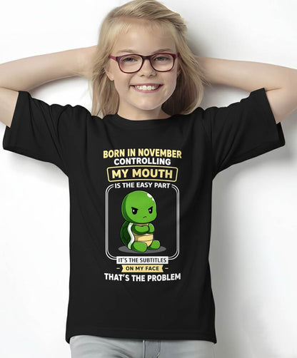 NOVEMBER - CONTROLLING MY MOUTH IS THE EASY PART IT’S THE SUBTITLES ON MY FACE THAT’S THE PROBLEM - FMA - NINA11 (SKU2604-193-11)