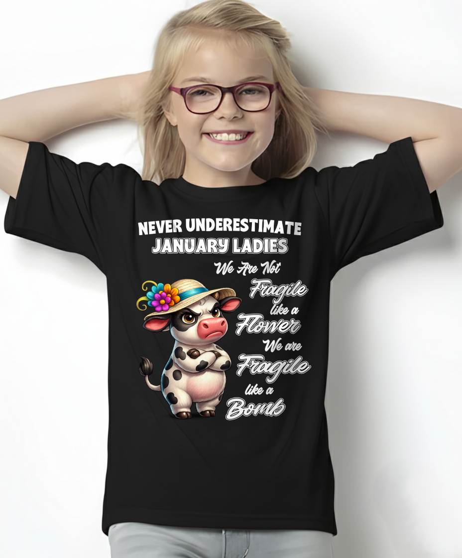 JANUARY - WE ARE NOT FRAGILE LIKE A FLOWER WE ARE FRAGILE LIKE A BOMB - FMA - NINA01 (SKU2605-18-01)