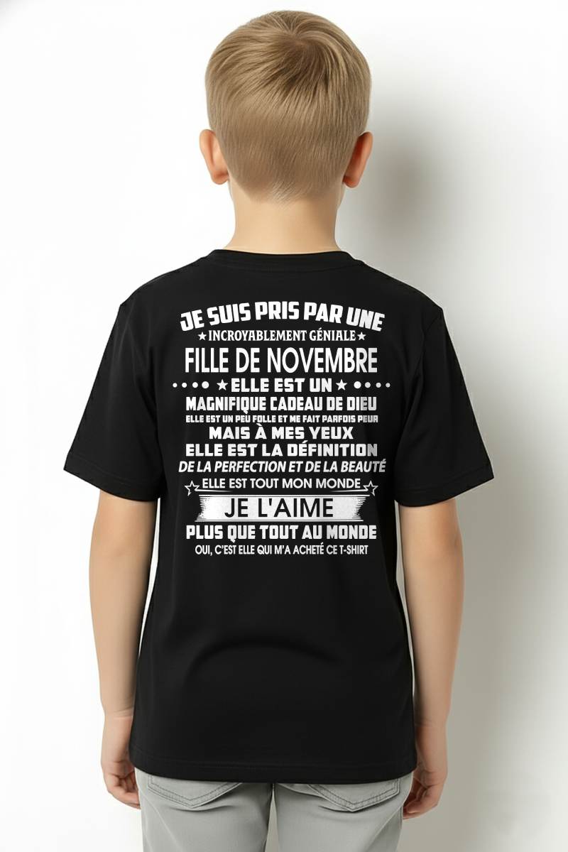 NOVEMBRE – MAIS À MES YEUX, ELLE EST LA DÉFINITION DE LA PERFECTION ET DE LA BEAUTÉ – DE SA FEMME - FR11/NINA11 (SKU2605-424-11)