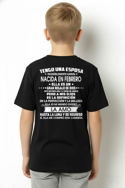 FEBRERO - TENGO UNA ESPOSA INCREÍBLEMENTE GENIAL - Regalo especial para tu novio o esposo - NINA02 (SKU2605-286-02)