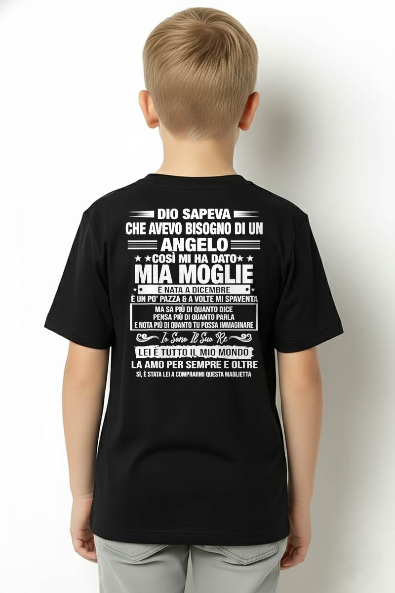 DICEMBRE - LEI È TUTTO IL MIO MONDO - regalo perfetto per tuo marito - ITA/NINA12 (SKU2606-248-12)