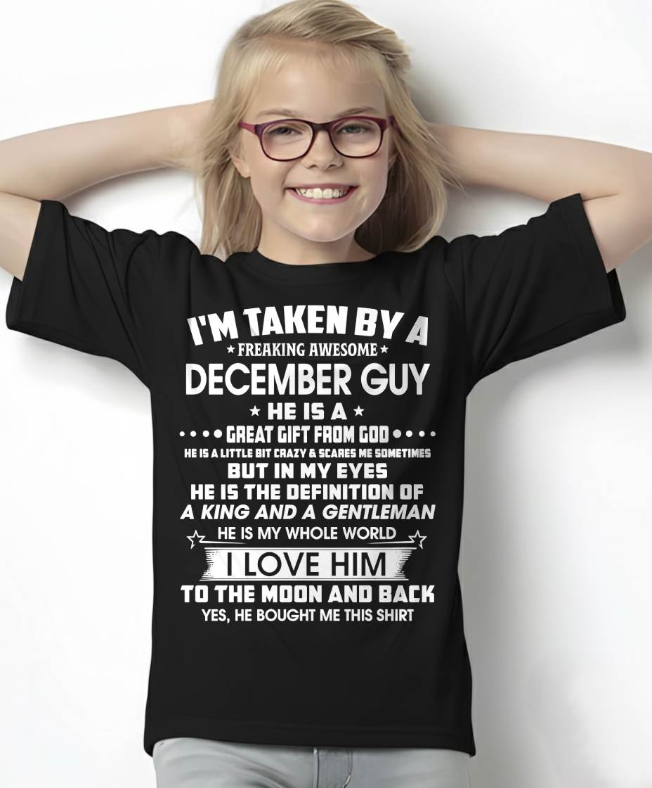 DECEMBER - IN MY EYES HE IS THE DEFINITION OF A KING AND A GENTLEMAN - FROM HUSBAND - NINA12 (SKU26T-01301-12)