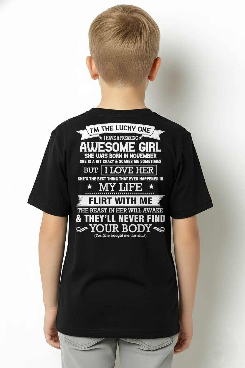 NOVEMBER – SHE’S THE BEST THING THAT EVER HAPPENED IN MY LIFE - FROM WIFE - NINA11 (SKU26T-01280-11)