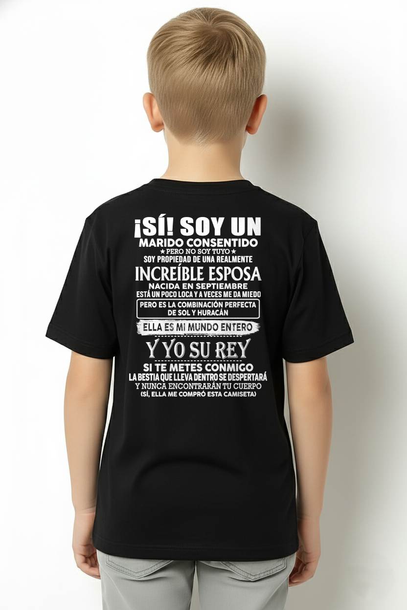 SEPTIEMBRE - ¡SÍ! SOY UN MARIDO CONSENTIDO - Regalo especial para tu novio o esposo - NINA09