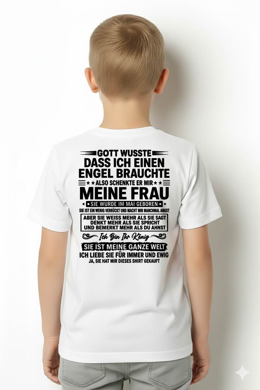 MAI - Ich Bin Ihr König SIE IST MEINE GANZE WELT - Das perfekte Geschenk für deinen Freund - GER/NINA05 (SKU2606-256-05)