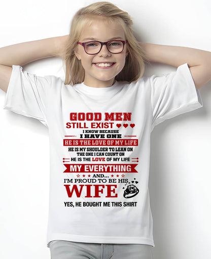 "My Husband Is The Love Of My Life" – The Special T - Shirt From Husband – NINA00 (SKU2605-364-00)