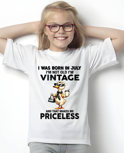 JULY - I'M NOT OLD I'M VINTAGE AND THAT MAKES ME PRICELESS - FMA - NINA07 (SKU2604-90-07)