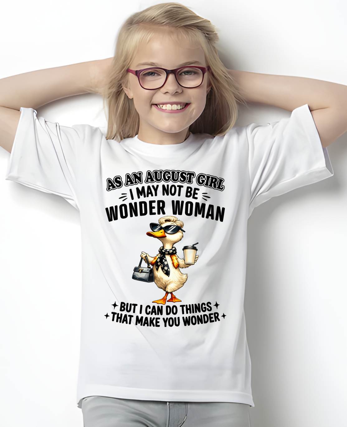 AUGUST - I may not be WONDER WOMAN But I can do things that make you WONDER - FMA - NINA08 (SKU2604-203-08)