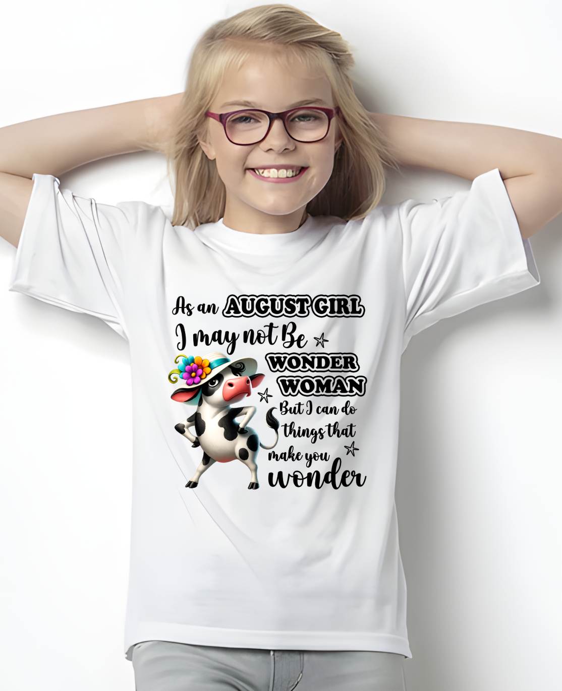 AUGUST - I may not Be WONDER WOMAN But I can do things that make you wonder - FMA - NINA08 (SKU2605-03-08)